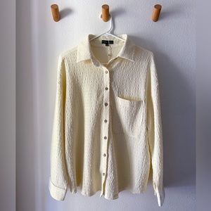 Bohm Cream Button Up